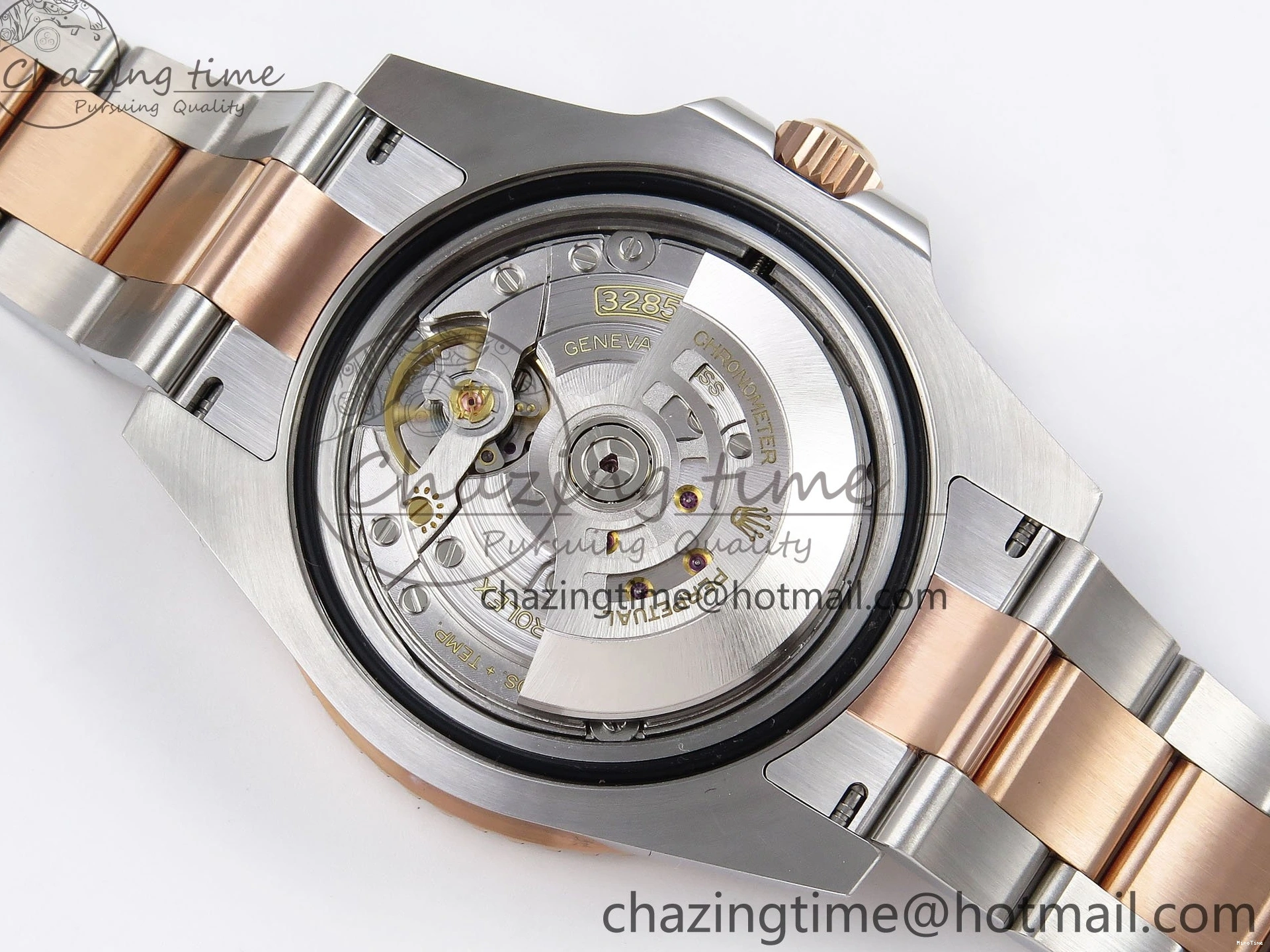 MiroTime 0206 GMT-Master II 126711 CHNR ARF 1:1 Best Edition Black Dial on RG SS Bracelet VR3285 CHS WeatherProof 1661